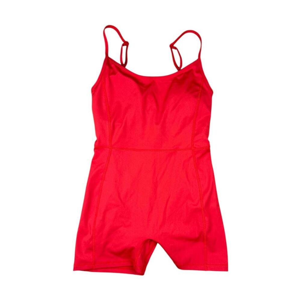 Red Pacsun Active Romper Adjustable with Pads Small